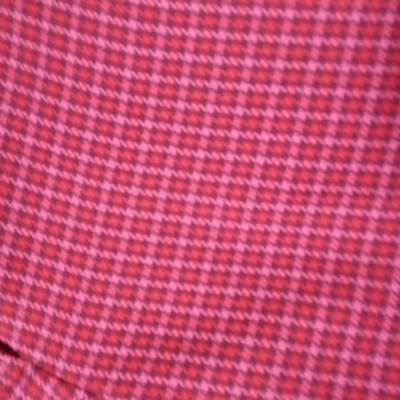 NWT! Ann Taylor Sophia Pants In Pink Houndstooth - Picture 6 of 10